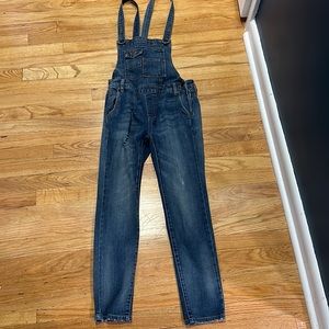 Free People Denim Overalls size 25